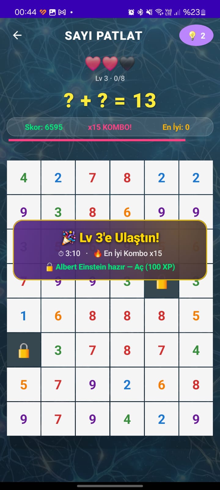Number Burst